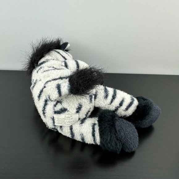Rs Berrie Luv Pets Shammies Zulu Zebra 9 Black White Plh Stuffed Animal - Picture 6 of 7